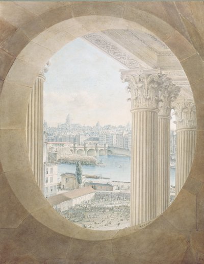 View of the Pont Neuf from a Bull